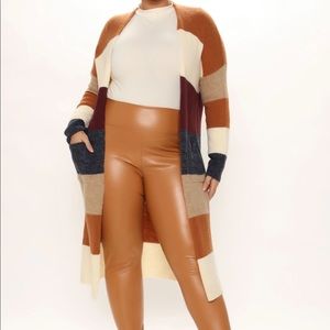 Fashion Nova Colorblock Cardigan